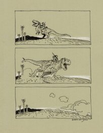 William Stout - Dragon Rider Panels - Œuvre originale