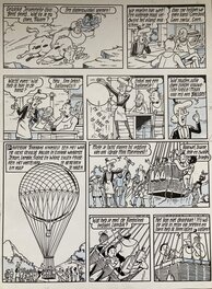 Willy Vandersteen - Suske en Wiske / Bob et Bobette - Het mini-mierennest - Planche originale