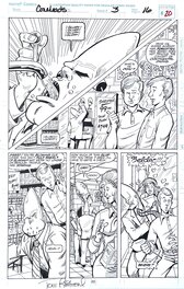 Marie Severin - Coneheads #3 p20 "They Came From France", Marvel, 1994, Marie Severin - Planche originale