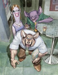 Freak Show – Illustration originale 7