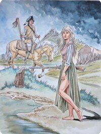Ersel - Dessin original - Illustration originale