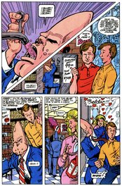 Coneheads #3 page 20 du comic book, version publiée par Marvel