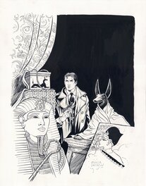 Olivier Grenson - Carland Cross, tome 2. Le dossier Carnarvon - Couverture - Couverture originale