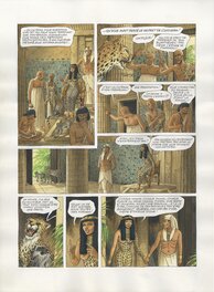 Daniel Hulet - Les Fleury-Nadal, tome 3. Benjamin, planche 9 - Planche originale