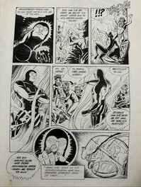 César Spadari - Phantom and The Bandar s - Planche originale