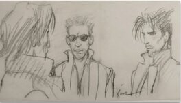 Enki Bilal - Crayonné - Comic Strip