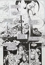 Alex Horley - Battleaxes #1, pag.13 - Planche originale