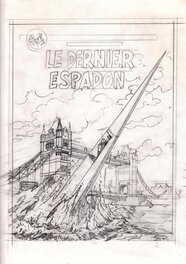 Teun Berserik - Blake & Mortimer - Le dernier Espadon - projet de couverture - Original Cover