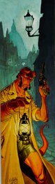Luca Erbetta - Hellboy - Illustration originale