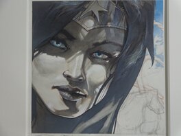 Simone Bianchi - Wonder Woman from Danese Corey art gallery exhibition (2014) - Original Illustration