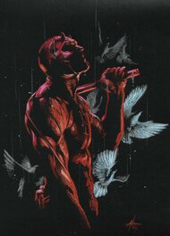 Gabriele Dell'Otto - Daredevil - Illustration originale