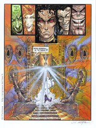 Gil Formosa - Chroniques de la Lune Noire - Planche originale