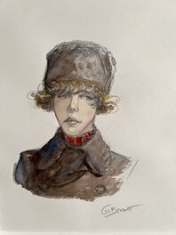 Jean-Pierre Gibrat - Illustration Mattéo - Illustration originale