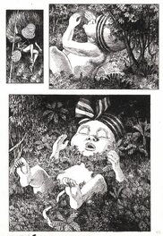 Hugues Micol - Gari gari - Planche originale