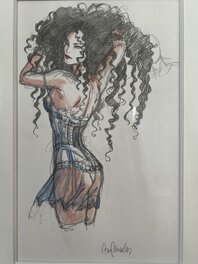 Ana Mirallès - Illustration Djinn - Illustration originale