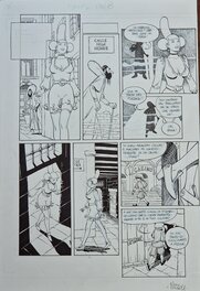 Marco Nizzoli - Fondation babel - Planche originale