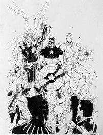 Sara Pichelli - Avengers Cover - Couverture originale