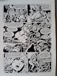 Frank Thorne - Ghita of Alizarr page 40 - 1981 - Planche originale