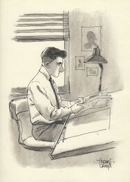 Thomas Campi - Joe Shuster - un rêve américain - Original Illustration