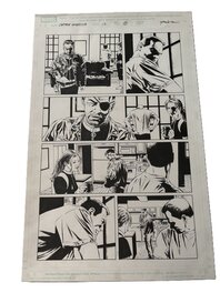 Steve Epting - Captain AMERICA # 12  page 4 - Planche originale