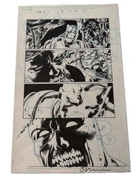 Sean Phillips - Marvel ZOMBIES VO.2, #3   page 19 - Planche originale