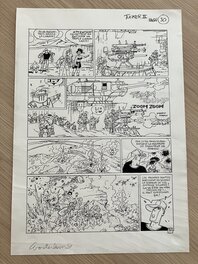 Planche Originale de Marc Wasterlain