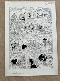 Planche Originale de Marc Wasterlain