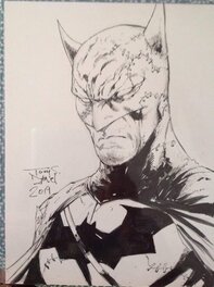 Tony Daniel - Batman Zur en Arrh - Illustration originale