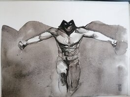 Alex Maleev - Moon Knight - Original Illustration