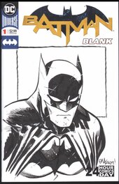 Ed McGuinness - Torso de Batman - Ed Mc Guiness - Illustration originale
