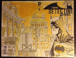 Yanick Paquette - Batman & Gotham - Illustration originale