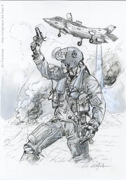 Gil Formosa - Buck DANNY Rescue - Original Cover