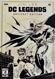Jim Lee DC Legends Artifact Edition book cover Jim Lee DC Legends Artifact Edition book cover