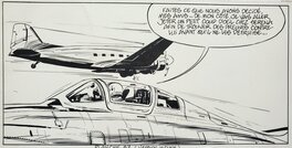 William Vance - BOB MORANE   T18 LES CONTREBANDIERS DE L'ATOME - Planche originale