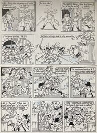 Paul Geerts - Suske en Wiske / Bob et Bobette - De Raap van Rubens - Planche originale