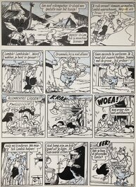 Paul Geerts - Suske en Wiske / Bob et Bobette - De Vinnige Viking - Planche originale