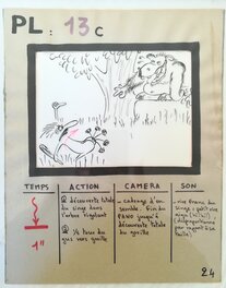 Jean-Marc Reiser - La VIE DES BETES - Original art