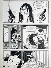 Alex Varenne - CARLOTTA - Planche originale