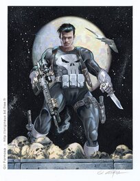 Gil Formosa - The PUNISHER - Illustration originale