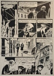 François Schuiten - Planche Originale de François Schuiten "Les Cités obscures - La Théorie du Grain de Sable" - Planche originale