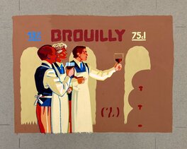 Nicolas Thers - Brouilly - Original Illustration