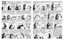 Gotlib : La Rubrique à Brac, "Relations de bon voisinage", gag n° 80