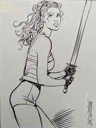 Thierry Labrosse - Moréa - Illustration originale