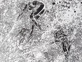 Black Summer (#7, planche 3, détail) Black Summer (#7, planche 3, détail)