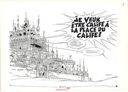 Tabary : Iznogoud tome 13 pages de garde