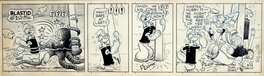 Bill Zaboly - Popeye daily strip - Planche originale
