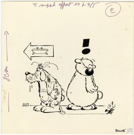 Dupa - Cubitus - Illustration originale