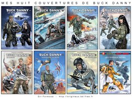 Buck Danny, 8 de mes couvertures Buck Danny, 8 de mes couvertures