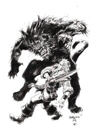 Darko Perovic - Wereleopard (Capitaine Vaudou) - Original Illustration