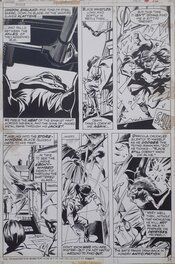Gene Colan - The Tomb of Dracula #24 page 14 (1974) featuring Blade - Planche originale
